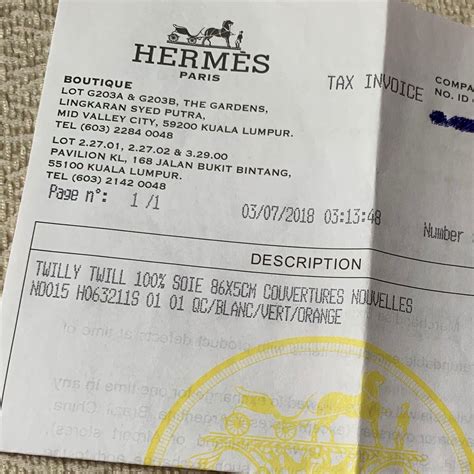 hermes e invoice.